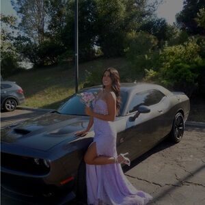 sherri hill purple prom dress